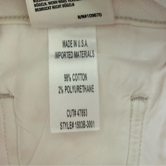 Citizens of Humanity COH Emerson Slim Boyfriend Cropped Jeans Rose Cloud Sz 24 - Picture 6 of 11